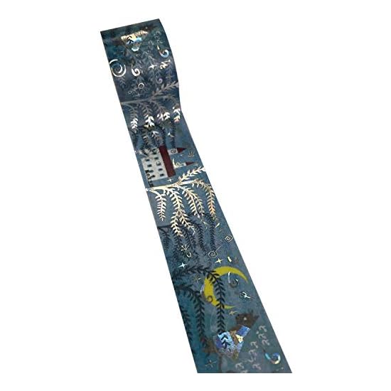 Seal-do Made in Japan Foil-stamped Kenji Miyazawa "Kaze no Matasaburo" Kirapika Masking Tape, 27mm w