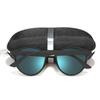 New Round Retro Inlaid Rice Nail Decorative Polarized Glasses Outdoor Travel Driving Sunscreen and Sunscreen Glasses