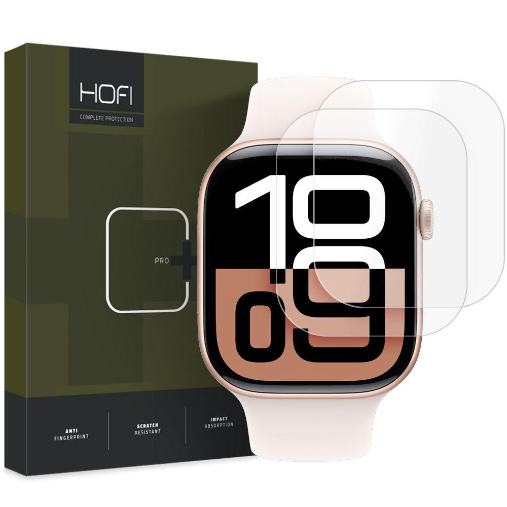 Folia Hydrożelowa Hofi Hydroflex Pro+ 2-Pack Apple Watch 10 (42 Mm) Clear