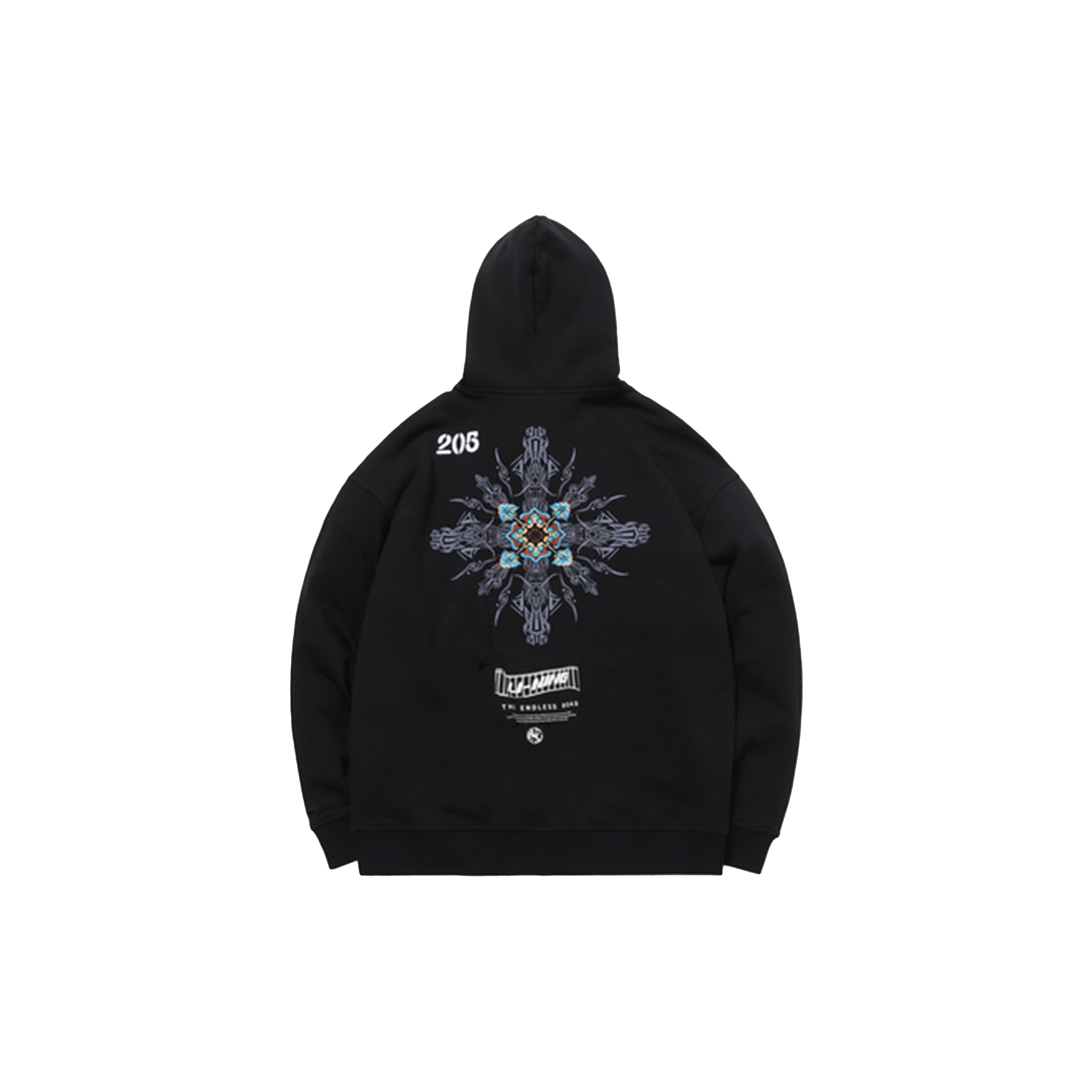 Li-Ning Cheng Feng Series x Dunhuang Museum Crossover Sports Pullover Black Men s AWDQC51-3 S