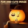 Pumpkin Lamp Lighted Pumpkin Auto-Off Timer Bright Cute Dimmable Lantern for Kids Bedroom Bathroom Bed Desk Sleep Home