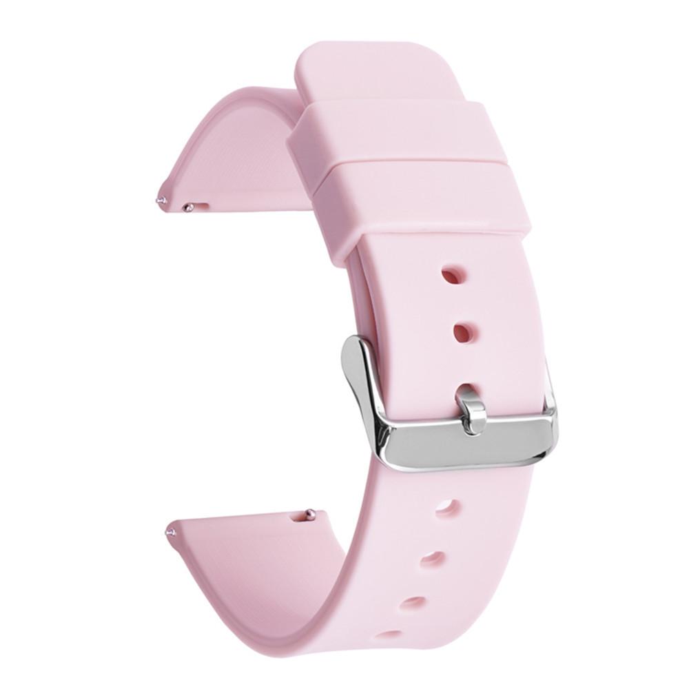 Samsung Huawei Silicone Waterproof Smartwatch Strap with Quick Release (14-24mm)