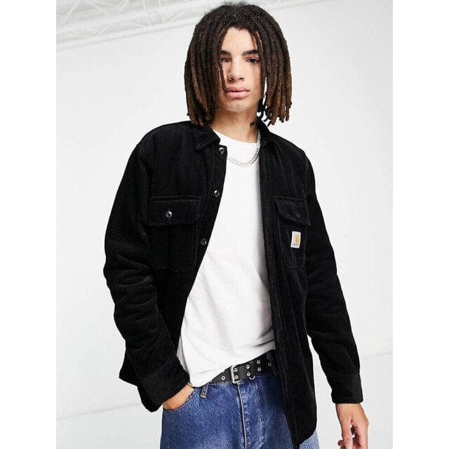 

Черная вельветовая куртка Carhartt WIP