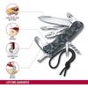 VICTORINOX Skipper Knife with Shackle and Marlinspike A essential for Lanyard, Key, - Swiss-made multi-tool sailing.