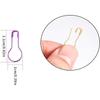 300/450Pcs Safety Pins with Storage Box Calabash Crochet Stitch Markers Knitting Crochet Locking Safety Pin Safety Pins Set