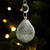 Five-pointed Stars Christmas Tree Decoration Snowflake Transparent Christmas Bell