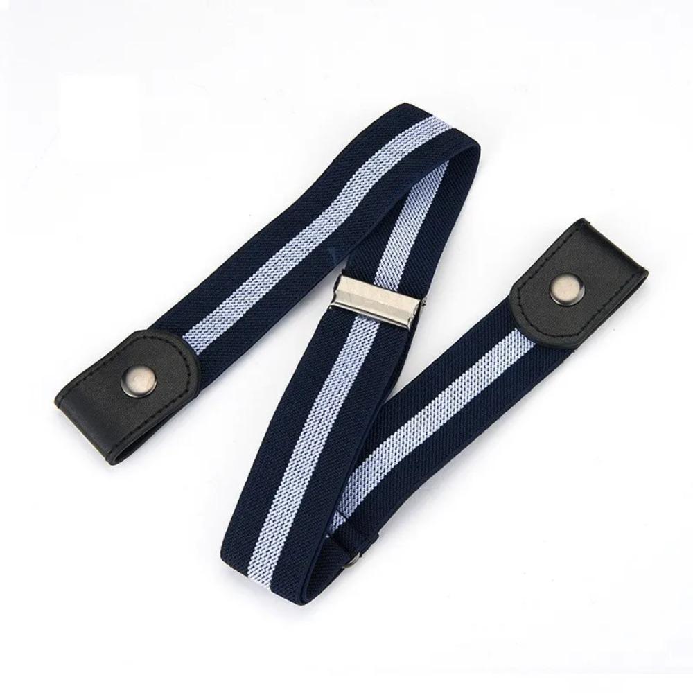 1Pcs Traceless Invisible Elastic Belt Women's Belt Jeans Pants Men's Elastic Belt