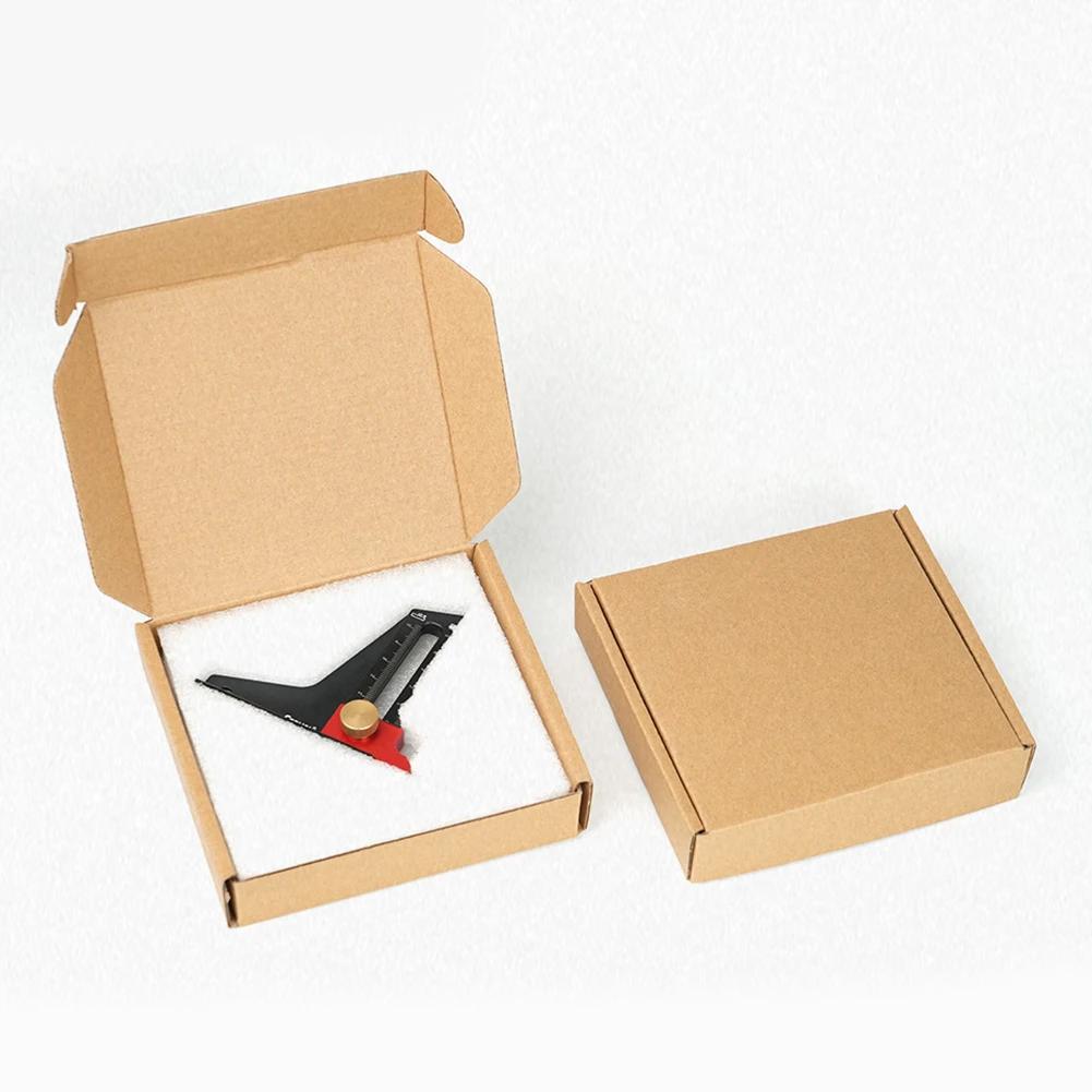 Aluminum Alloy Height Gauge Dual Scales DIY Woodworking Height Measurement Tools Precision for Tablesaw Depth Measuring Ruler