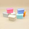 1Pcs 1:12 Dollhouse Mini Color Storage Box With Lid Model Home Decoration Dolls House Micro Scene Ornaments Decor Props