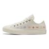 Converse Chuck Taylor All Star Low Embroidered Floral - Egret Women Sneakers White Multi Black A01595C