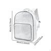 Tool Backpack Engineer Bag Workbag Transparent PVC Daypack Cleanroom for Construction