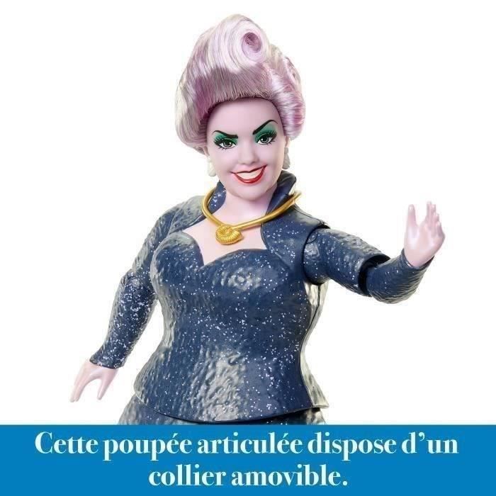Disney-Poupée La Petite Sirène Ursula, avec accessoire HLX12