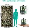 Emergency Sleeping Bag Waterproof Lightweight Thermal Bivy Bag Survival Blanket Portable Nylon Bag for Camping Hiking Outdoor