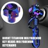 Upgrades Plum Blossom Shaped Key Head Sophisticated Plum Blossom Key Caps Enhances Keys for Everyday Fashion Statements
