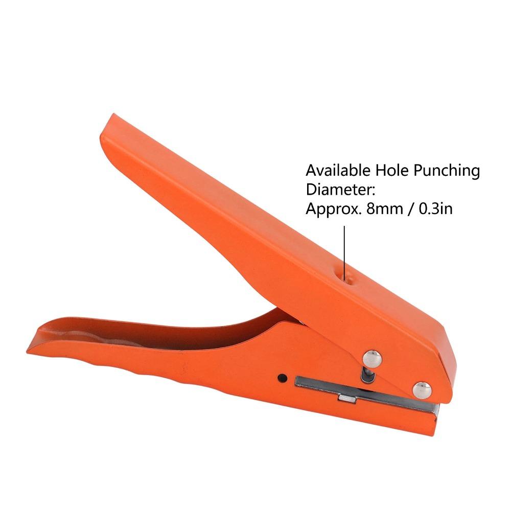 Ergonomic Design Single Hole Punch Labor Saving Handle Edge Banding Punching Pliers For Plastic