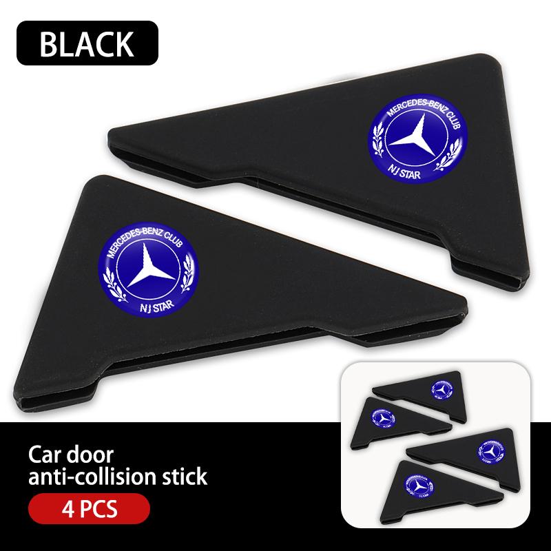 Car Door Corner Protective Anti-Collision Strip Silicon For Mercedes Benz C180 C300 W124 W176 W177 C200 C260 GLC CLE CLA AMG