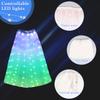 LED Glowing Light Skirt Adult Fancy Ballet Dancewear Christmas Party Costume Ball Performance Light Up Gown Luminous Clothing