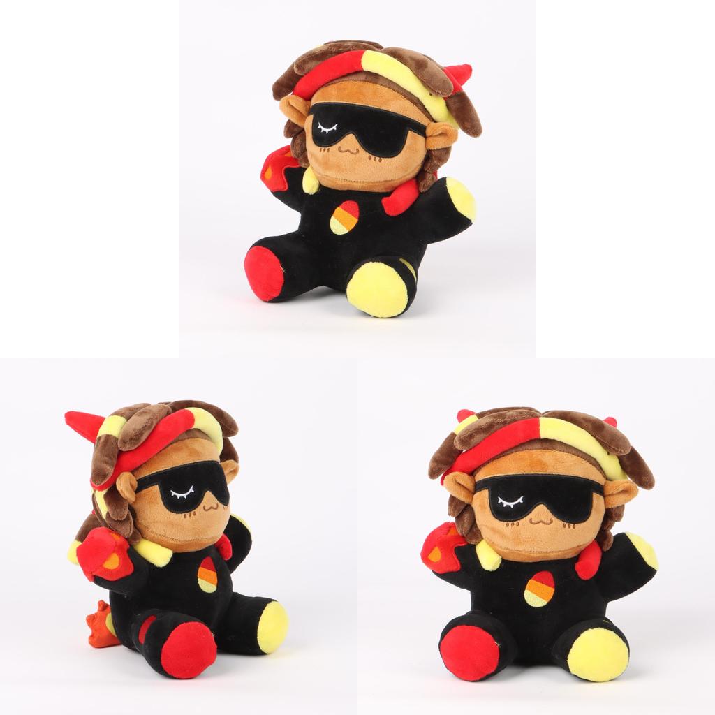 Flammefrags Plush Toy Cartoon Character Soft Stuffed Doll For Kids And Collectors