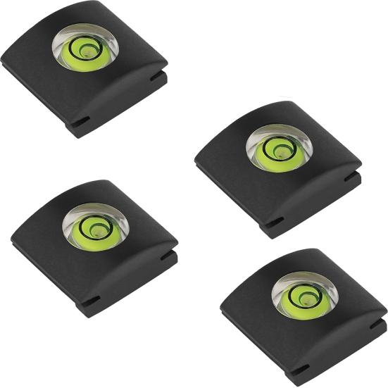 1/4Pcs Hot Shoe Cover Mount Protector Camera Bubble Spirit Level for Canon for Nikon