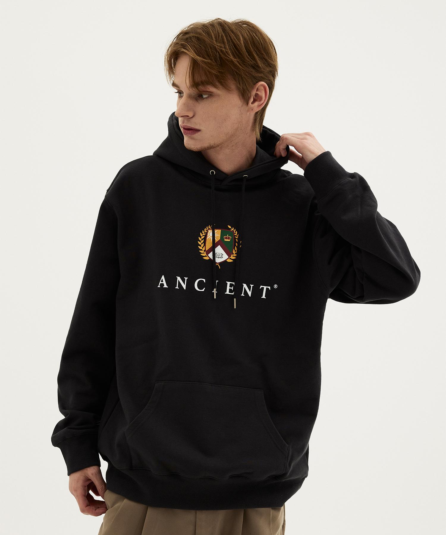 Ancient Union Classic Pullover Hoodie Charcoal L Size