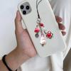 Fashionable Phone Charm Bag Pendant Decoration Keyring Lucky Cat Keychain and Phone Accessory for Good Fortune