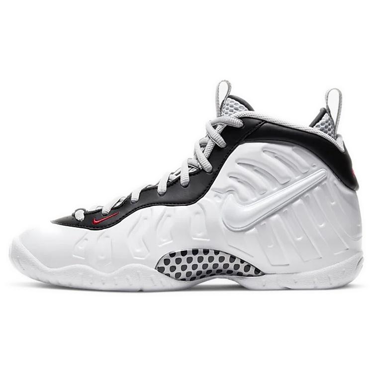 (GS) Nike Little Posite Pro Chrome White Kids 644792-103 EU 35.5