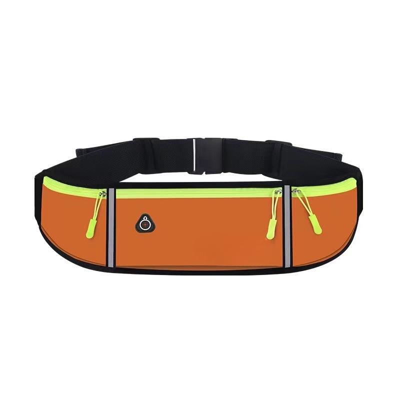 Unisex Sport-Hüfttasche: Großräumige, wasserdichte, elastische Fitness-Tasche mit Flaschenhalter