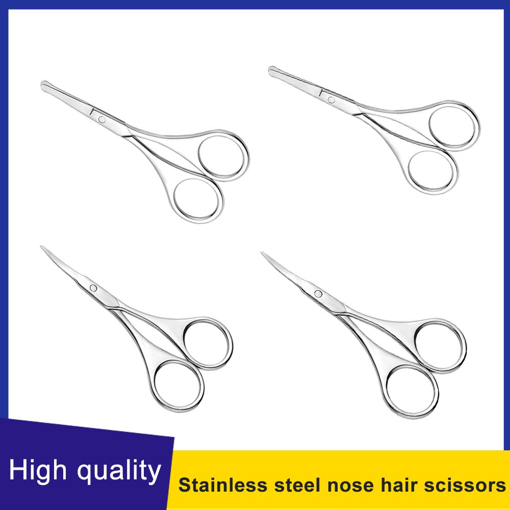 Foarfece pentru frumusețe Nas Păr Sprâncene Barbă Foarfece Mici Foarfece pentru sprâncene Oțel inoxidabil 304