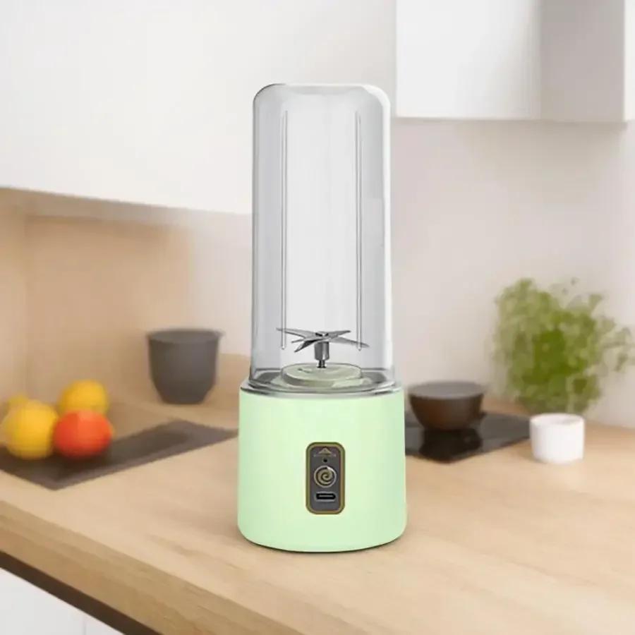 

1pc-Multifunctional USB Juicer Cup–Portable & Rechargeable,Perfect for Fresh Juice,Milkshakes,Ideal for Home & Summer Activities зелёный