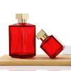 50ml High-End Square Glass Perfume Decanter with Bayonet Spray