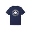 Men's All Star Classic Printing Sports Round Neck Short Sleeve Navy Blue 10007887-A56