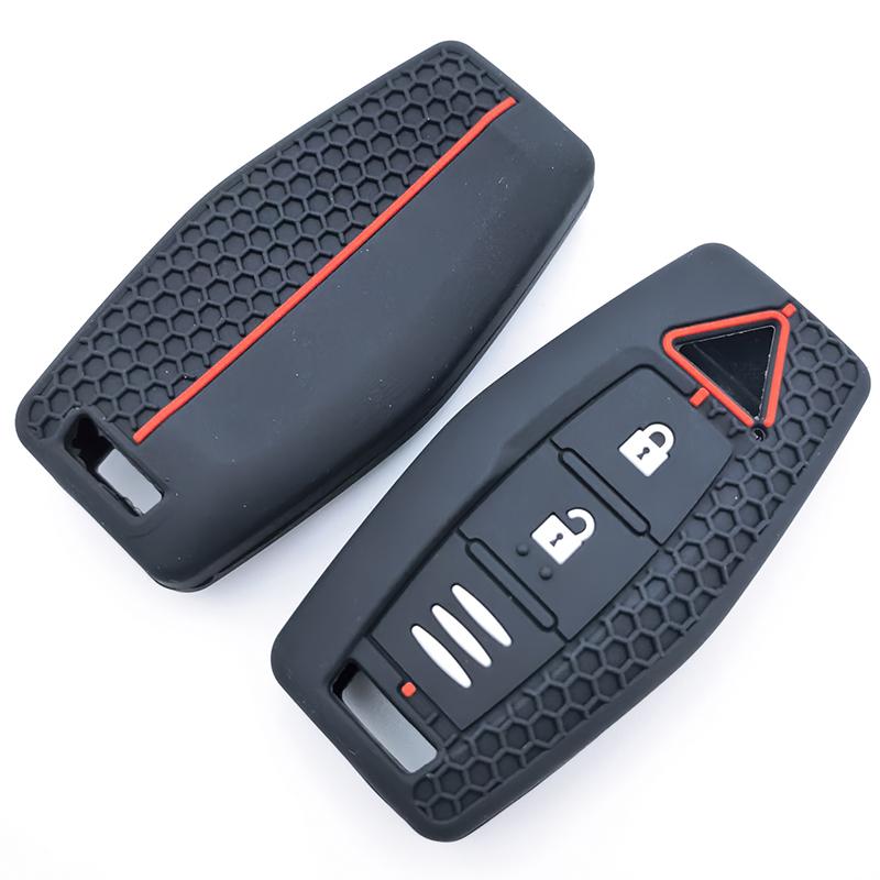 New Silicone Car Remote Key Case Cover Protect Shell Fob For Mitsubishi Outlander Holder Protection Accessories