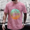 Men's T-shirt Casual Vintage Rocket Soccer Car Gamer Print Tshirts Summer O-neck T Shirt for Men Short Sleeve T-shirt Male Tops