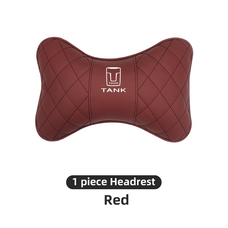 ABCO1 Car Seat Head Support Lumbar Cushion Headrest Neck Pillow For Great Wall GWM Tank 300 Tank500 City 300 Border 400 500
