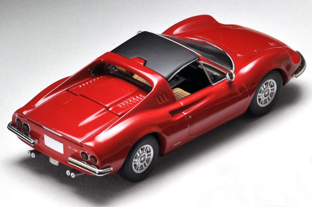 Tomica Limited Vintage TLV Dino 246GTS Red Finished Product 1/64