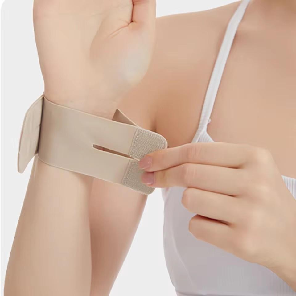 Gobygo 1Pcs Portable Adjustable Slim Wrist Brace Fitness Sports Wrist Strap Support Carpal Tunnel Injury Tfcc Tear Injury Brace