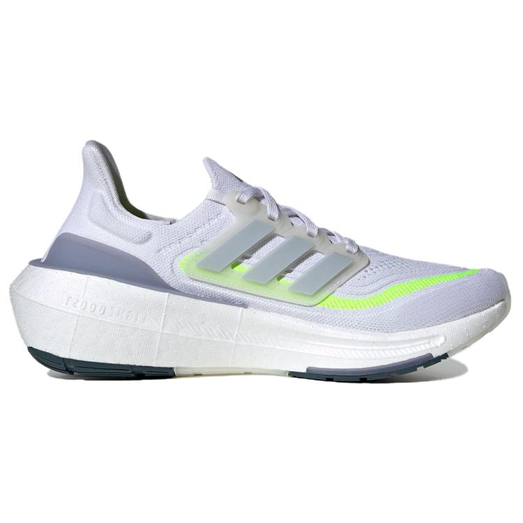 New Adidas Ultra Boost Light Cloud White Wonder Blue Lucid Lemon Women's IE1775