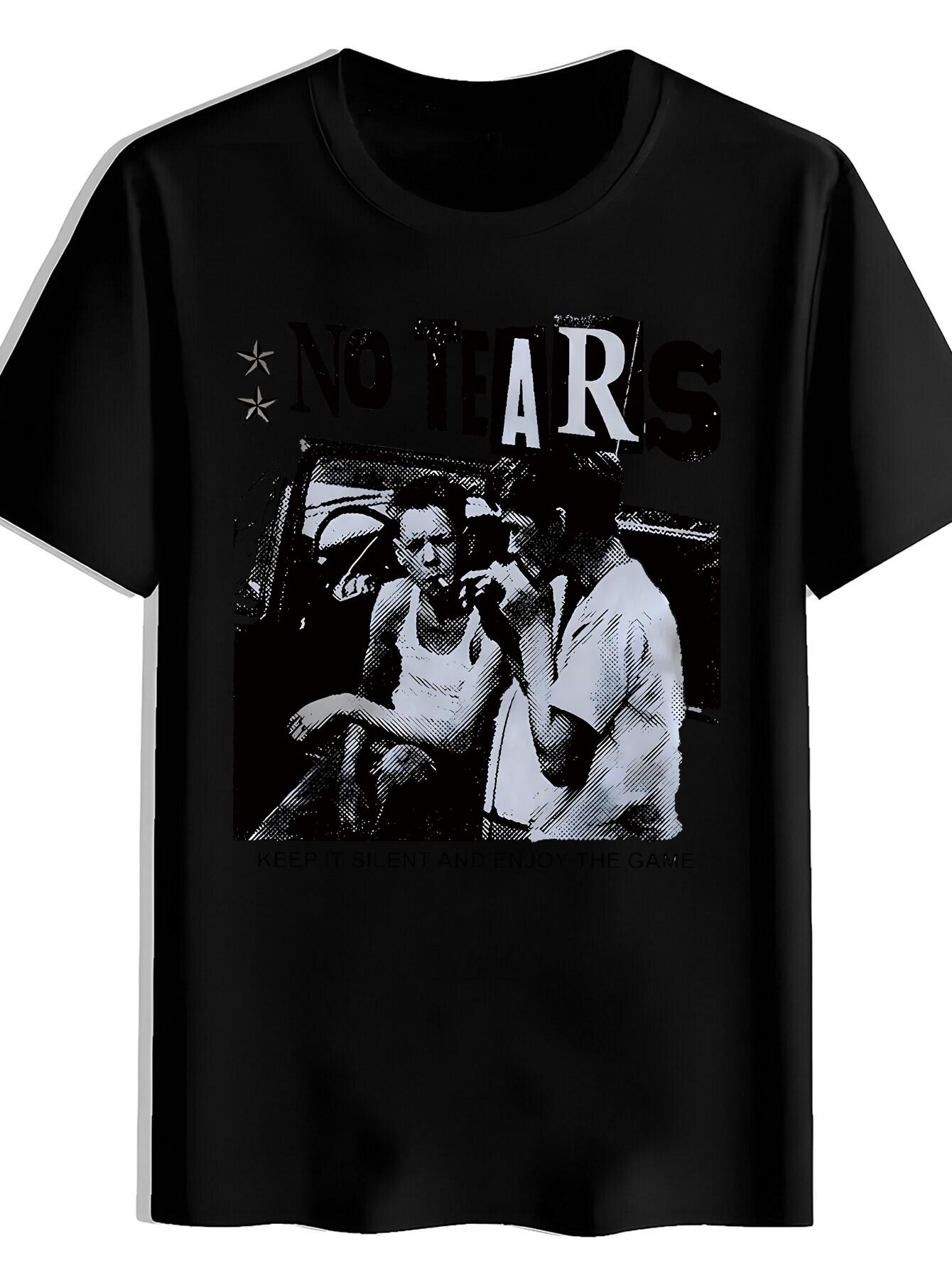 T-shirt Short-Sleeve with Fun Artistic Print XXXXL