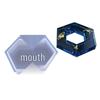 Heart & Hexagon High-Gloss Silicone Mold for DIY Jewelry