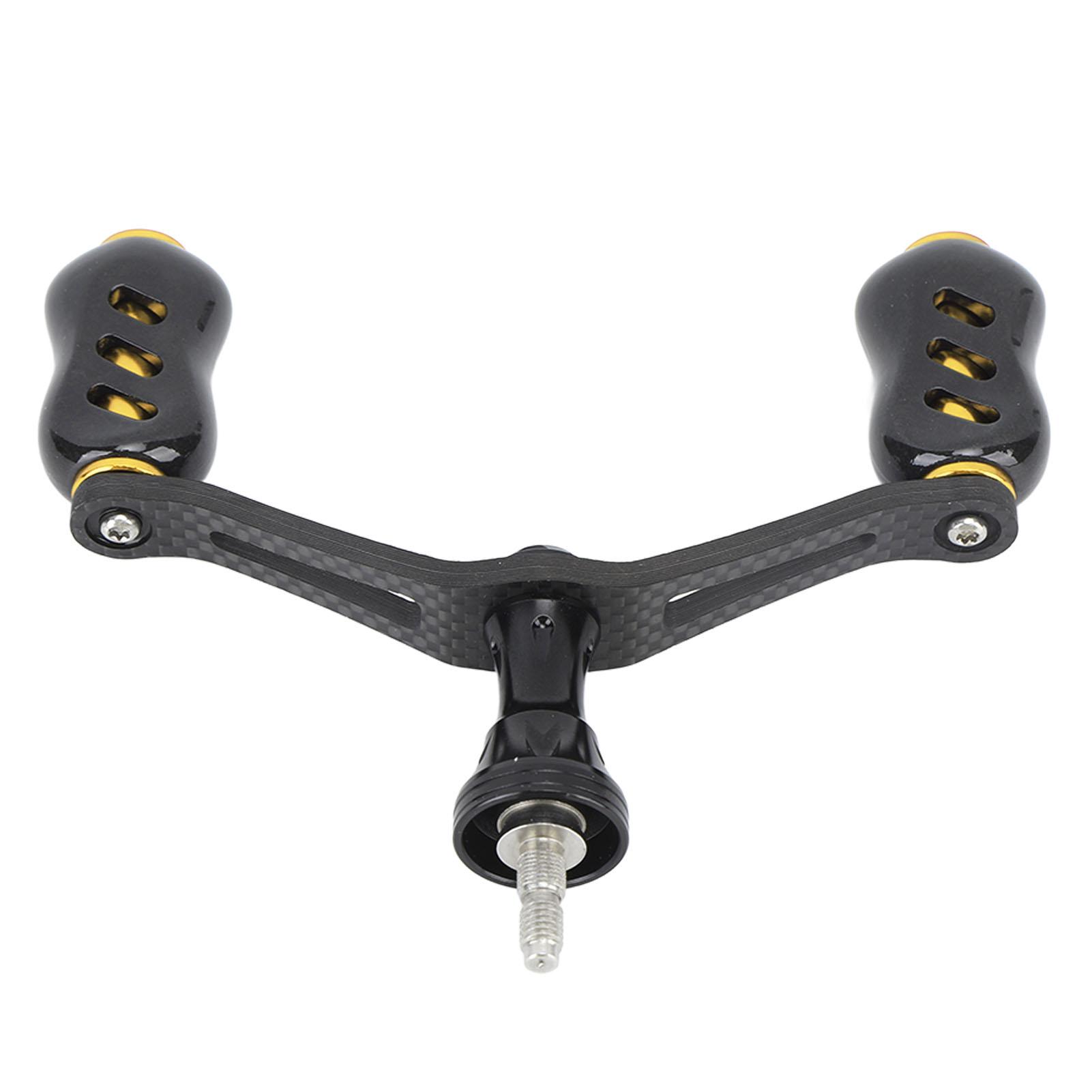 Carbon Fishing Reel Handle Baitcasting Trolling Reel Double Rocker light Fishing Reel Crank Accessory for D S Brand