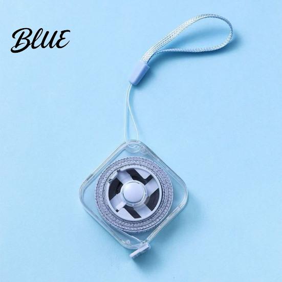 Durable PVC Tape Measure Mini Retractable Measure Soft Body Measuring Tape 79 Inch Dual-Scale Tailor Flexible Ruler for Sewing Cloth Weight