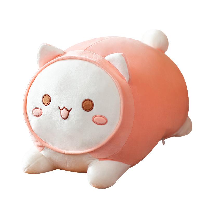 Cute Japanese Fat House Cat Doll Doll Soft Cute Lying On The Shiba Inu Bed Sleeping Throw Pillow Children Rabbit Doll