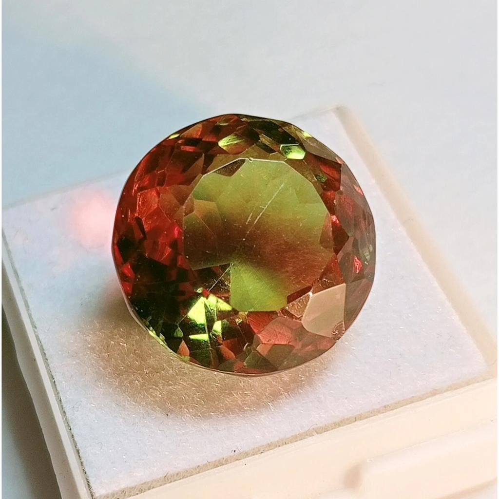 22.30 Ct Natural Alexandrite Round Cut Excellent Certified Loose Gemstone