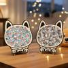 135 Piece Diy Cute Dog Wooden Puzzle Fun Animal Alien Puzzle Home Decoration Creative Stress Relief Birthday New Year Gifts