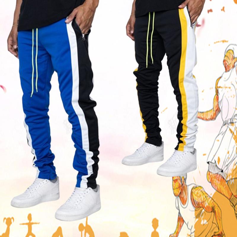Muži Joggers Kalhoty Muži Tepláky na běhání Bavlněné tepláky Tělocvična Fitness Sportovní Kalhoty Mužská kulturistika Tréninkové kalhoty