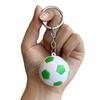 Keychain Pendant Metal Chain Buckle Football Shape Key Chain Football Fans Backpack Key Ring Accessory