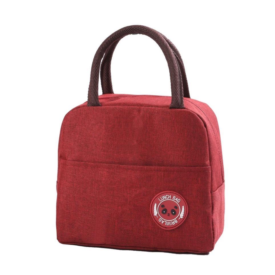 Insulated Waterproof Student Lunch Bag with Thickened Aluminum Foil