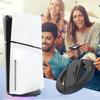 Vertikaler Ständer Nicht-rutschfeste Basis Ständer Halter Konsolenständer für PS5 Slim Konsole Disc und Digital für Playstation 5 Slim Konsole