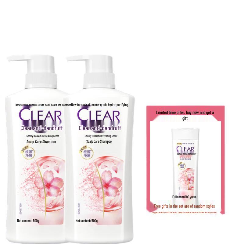 

Clear Women s Cherry Blossom Anti-Dandruff Shampoo