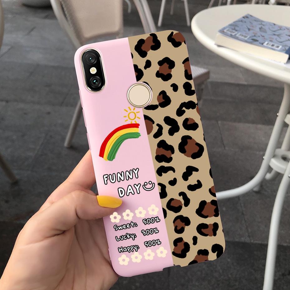 Phone Case For Xiaomi Redmi S2 (Redmi Y2) Lovely Pattern Macaroon Silicone Soft Cover Cases For RedmiS2 S 2 Y2 Fundas